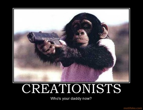 creationists-who is your daddy now?